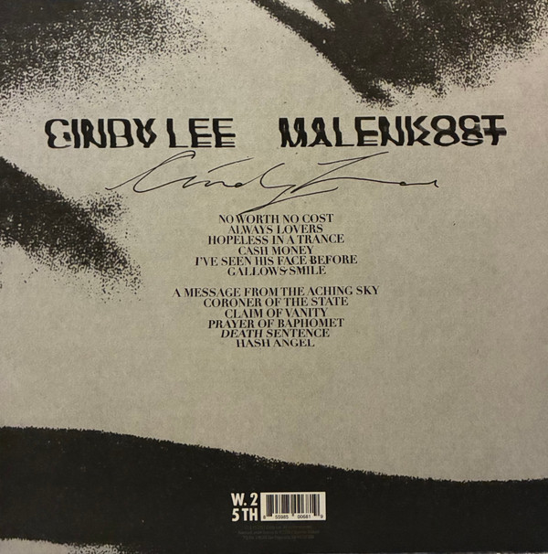 Cindy Lee - Malenkost - LP - Image 2
