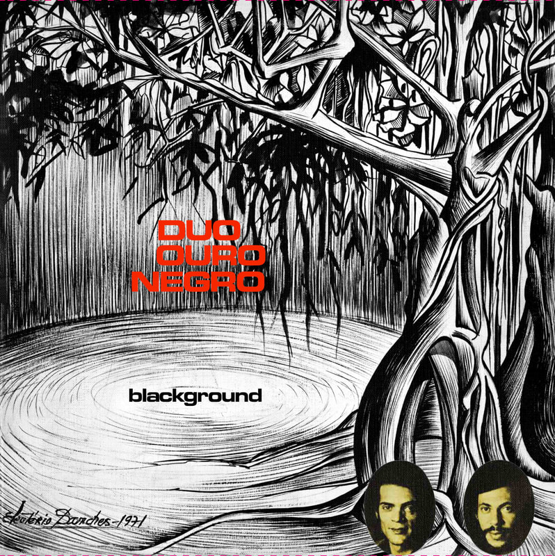 Duo Ouro Negro - Blackground - LP