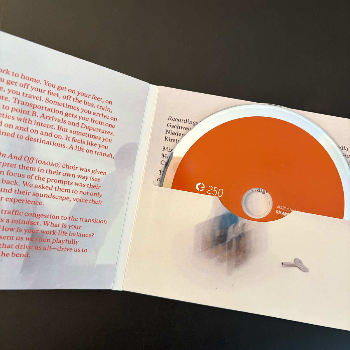 Marla Hlady & Christof Migone - On And On And Off - CD - Image 2