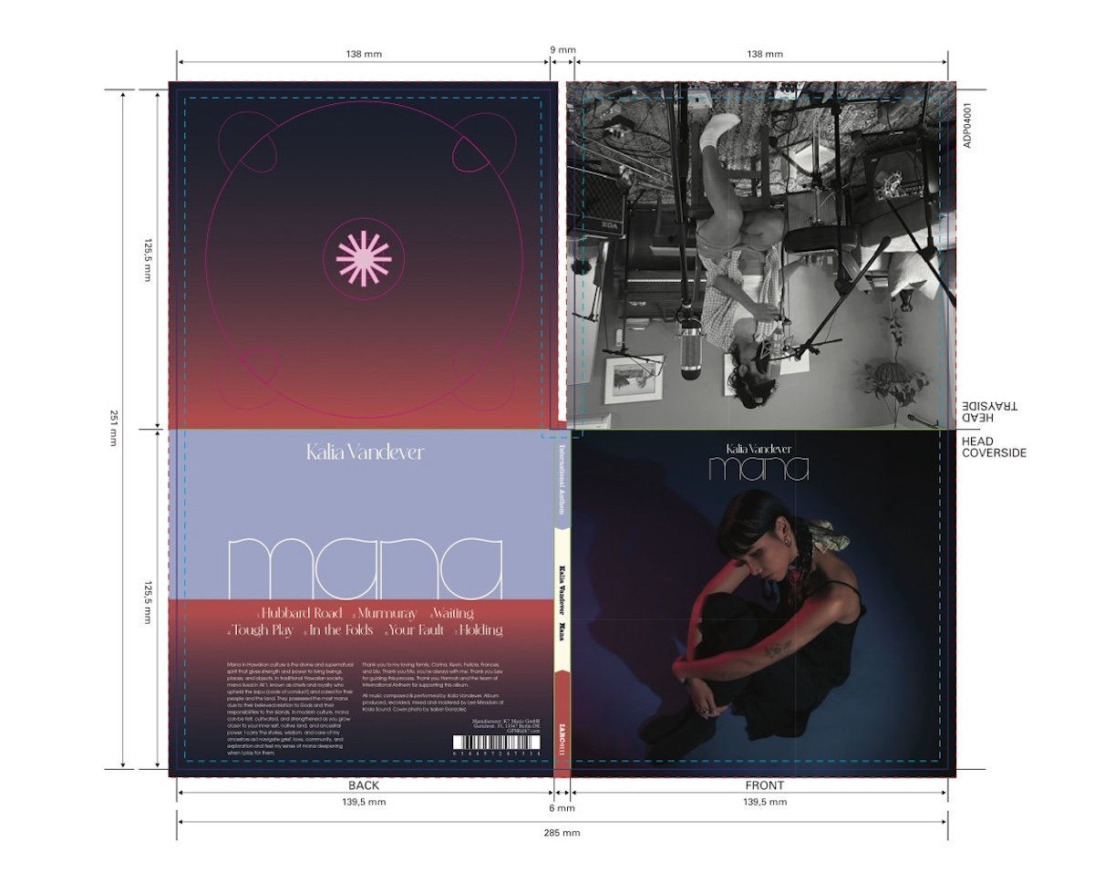 Kalia Vandever - Mana - CD - Image 2